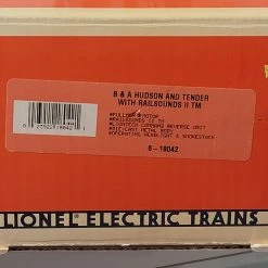 Lionel 6-18042 O Gauge 4-6-4 Hudson Steam Locomotive Boston & Albany 618 - USED -Lionel shop 20230226 101148 scaled
