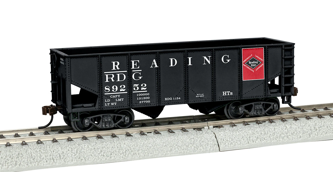 Lionel 1954050 HO Scale 2-Bay Open Hopper Reading RDG 89252 3 Lionel 1954050 HO Scale 2-Bay Open Hopper Reading RDG 89252