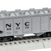 Lionel 1954370 HO Scale 2 Bay Covered Hopper New York Central NYC 883370 2 Lionel 1954370 HO Scale 2 Bay Covered Hopper New York Central NYC 883370 -Lionel shop lionel 1954370 ho scale 2 bay covered hopper new york central nyc 883370