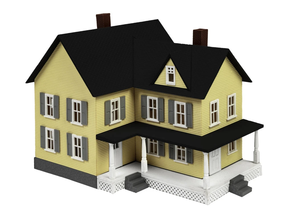 Lionel 1956140 HO Scale Madison House Built Up Structure 2 Lionel 1956140 HO Scale Madison House Built Up Structure
