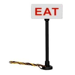 Lionel 1956210 HO Scale Lighted Restaurant/Diner "EAT" Sign
