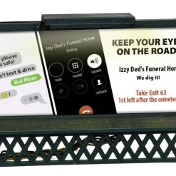 Lionel 1956230 HO Scale Lighted Billboard Safe Driving