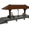 Lionel 1956280 HO Scale Brown Station Platform -Lionel shop lionel 1956280 ho scale brown station platform