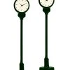 Lionel 1956310 HO Scale Green Lighted Clock 2 Pack -Lionel shop lionel 1956310 ho scale green lighted clock 2 pack