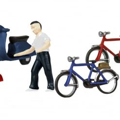 Lionel 1957150 HO Scale Bicycles And Scooters
