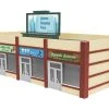 Lionel 1967180 HO Scale Uptown Plaza Mall Building Kit -Lionel shop lionel 1967180 ho scale uptown plaza mall building kit