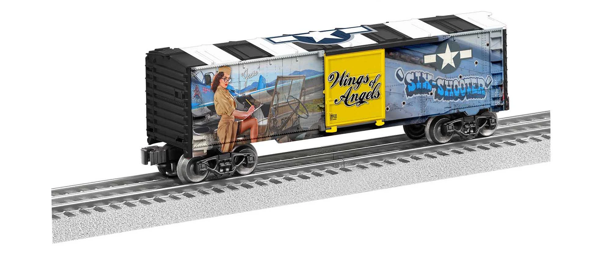 Lionel 2038220 O Gauge Boxcar Wings Of Angels Jessie Ray 4 Lionel 2038220 O Gauge Boxcar Wings Of Angels Jessie Ray - Image 2