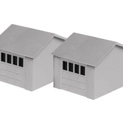 Lionel 2067100 HO Scale Detached Garages Structure Kit 2 Pack