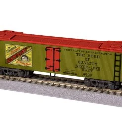 Lionel 2119090 S Gauge American Flyer Woodside Reefer Century Beer SNBX 4600