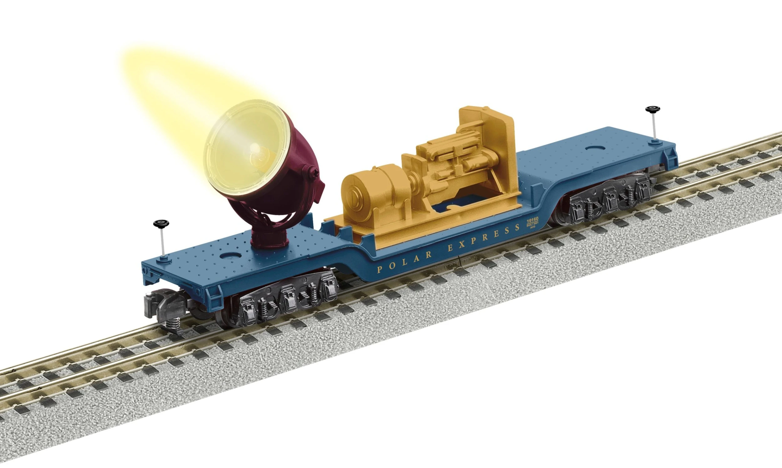 Lionel 2119160 S Gauge American Flyer Polar Express™ Searchlight Car 3 Lionel 2119160 S Gauge American Flyer Polar Express™ Searchlight Car
