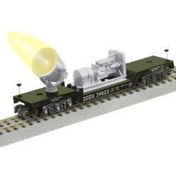 Lionel 2119180 S Gauge American Flyer Department Of Defense DODX Searchlight Car