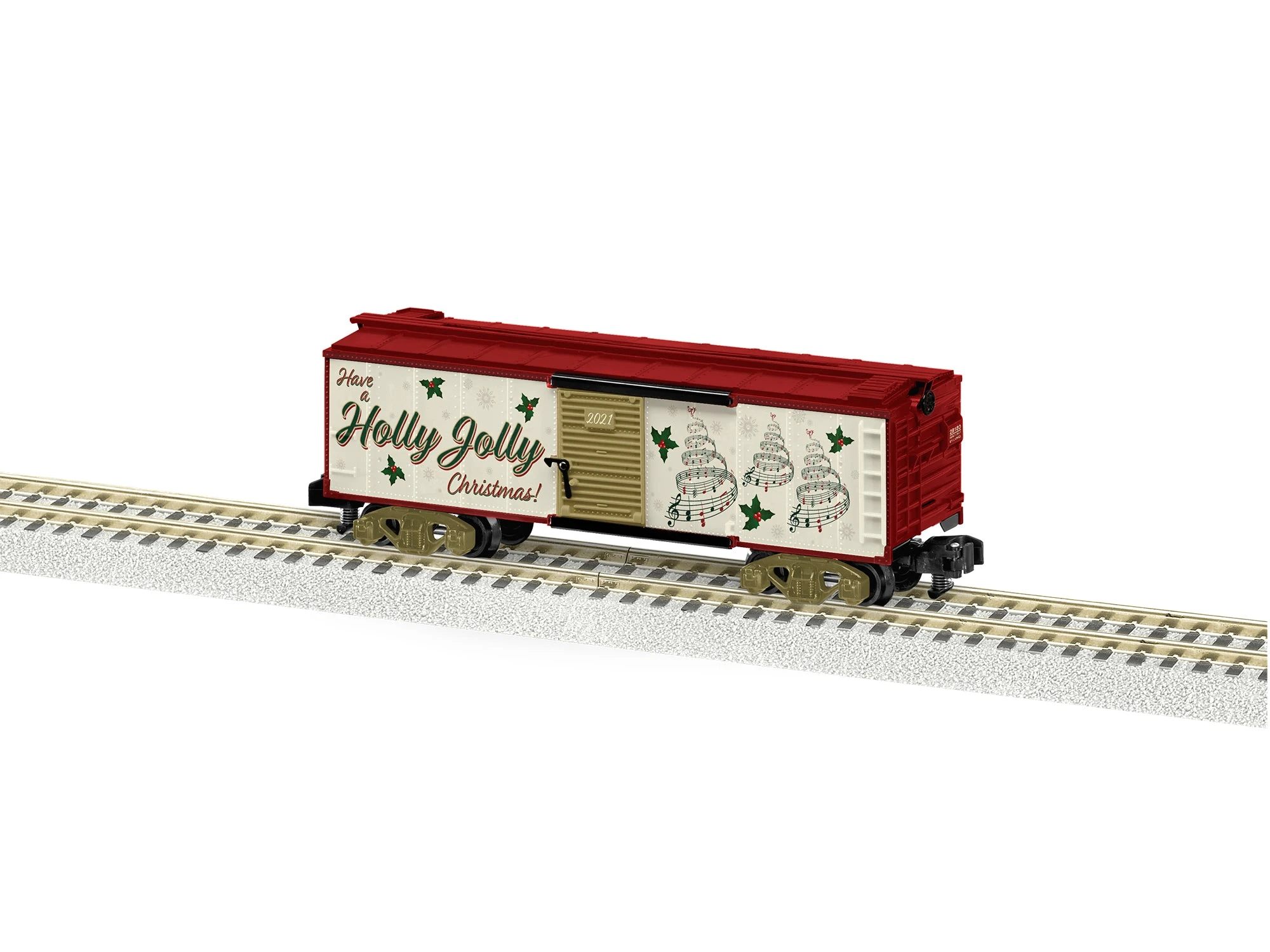 Lionel 2119250 S Gauge American Flyer 2021 Christmas Music Boxcar 3 Lionel 2119250 S Gauge American Flyer 2021 Christmas Music Boxcar