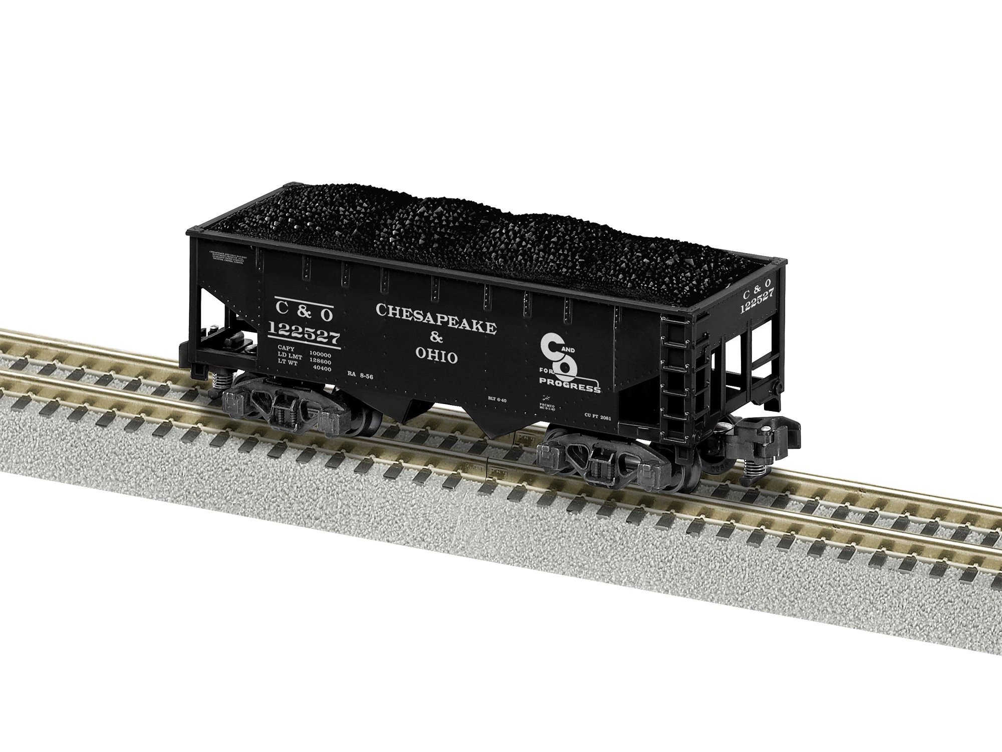 Lionel 2119262 S Gauge American Flyer 2 Bay Open Hopper Chesapeake & Ohio C&O 122527 3 Lionel 2119262 S Gauge American Flyer 2 Bay Open Hopper Chesapeake & Ohio C&O 122527