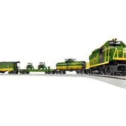 Lionel 2123040 O Gauge John Deere GP38 LionChief Train Set