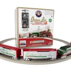 Lionel 2123100 O Gauge Christmas Light Express Train Set With Bluetooth 5.0 -Lionel shop lionel 2123100 o gauge christmas light express train set with bluetooth 5 0 2