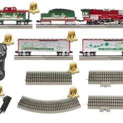Lionel 2123100 O Gauge Christmas Light Express Train Set With Bluetooth 5.0 -Lionel shop lionel 2123100 o gauge christmas light express train set with bluetooth 5 0 4