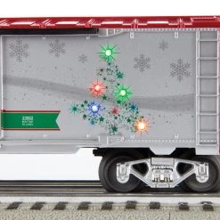 Lionel 2123100 O Gauge Christmas Light Express Train Set With Bluetooth 5.0 -Lionel shop lionel 2123100 o gauge christmas light express train set with bluetooth 5 0 8