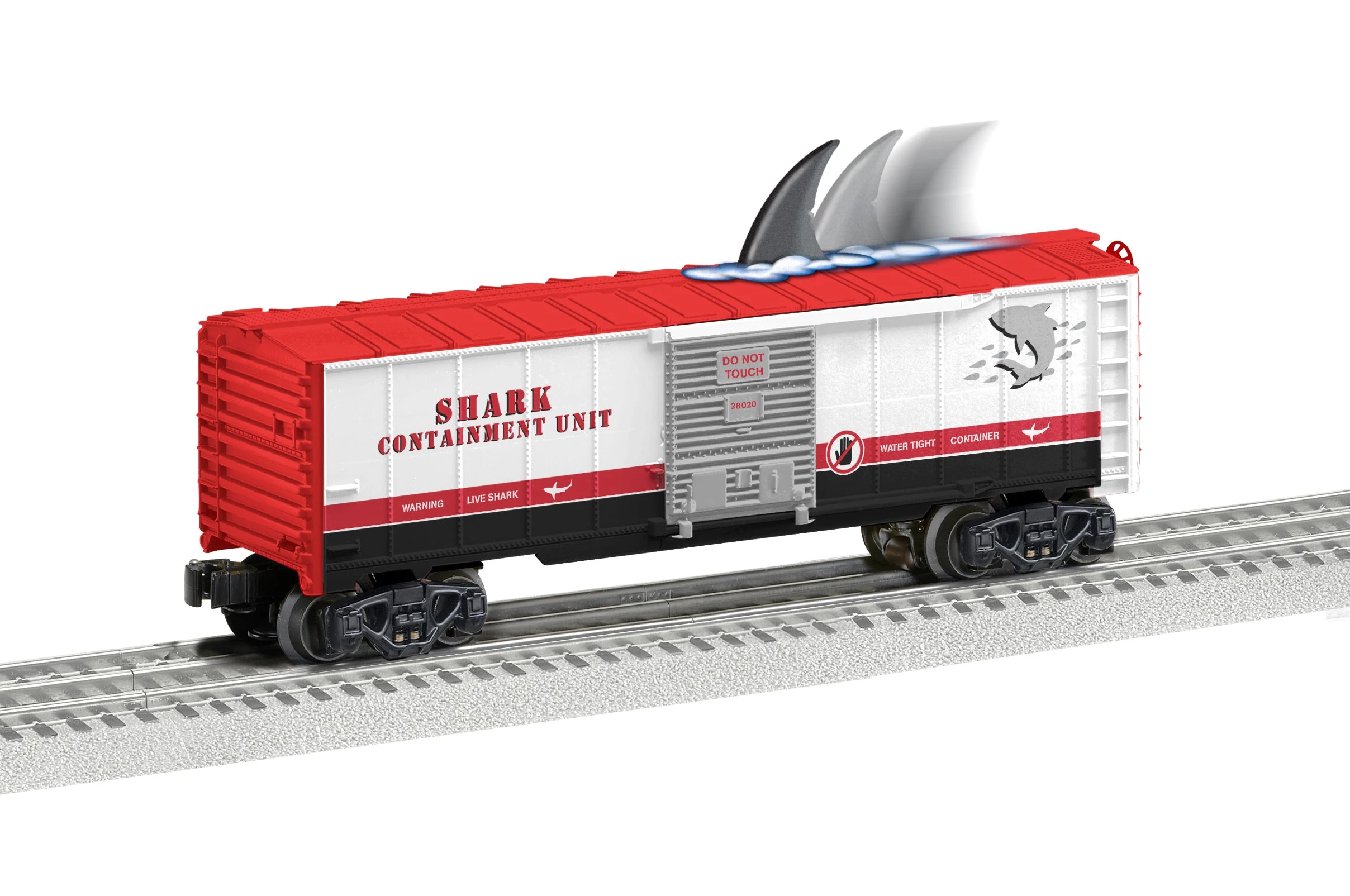 Lionel 2128020 O Gauge Animated Shark Fin Car 3 Lionel 2128020 O Gauge Animated Shark Fin Car