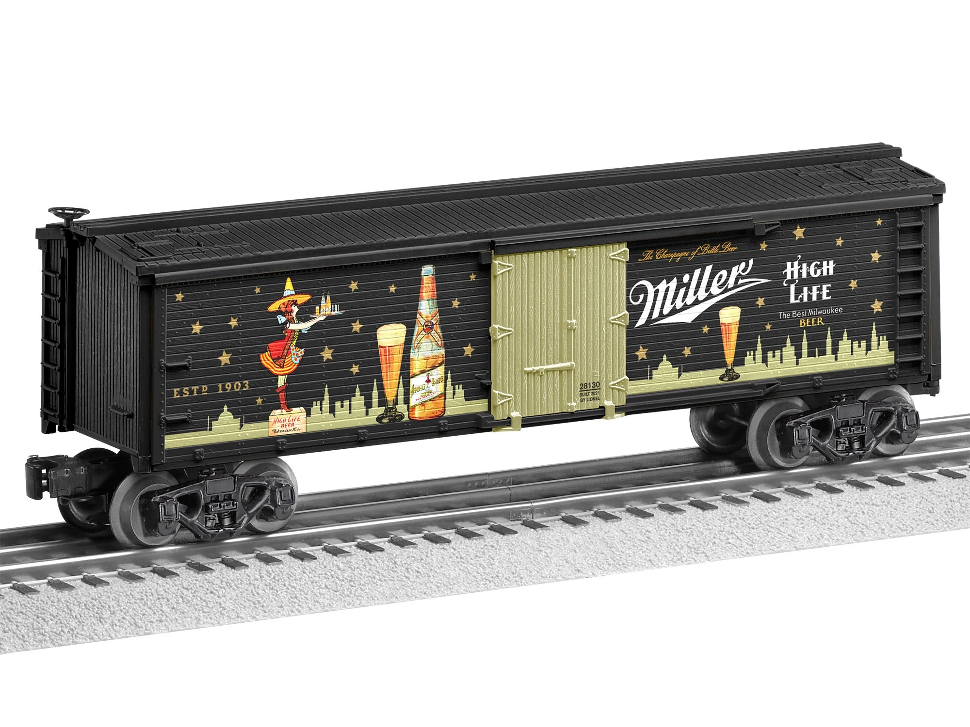 Lionel 2128130 O Gauge Reefer Vintage High Life 3 Lionel 2128130 O Gauge Reefer Vintage High Life