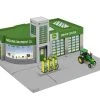 Lionel 2129310 O Gauge John Deere Service Garage (Plug - Expand - Play) 2 Lionel 2129310 O Gauge John Deere Service Garage (Plug - Expand - Play) -Lionel shop lionel 2129310 o gauge john deere service garage