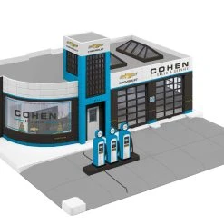 Lionel 2129370 O Gauge Chevy Service Station (Plug - Expand - Play)