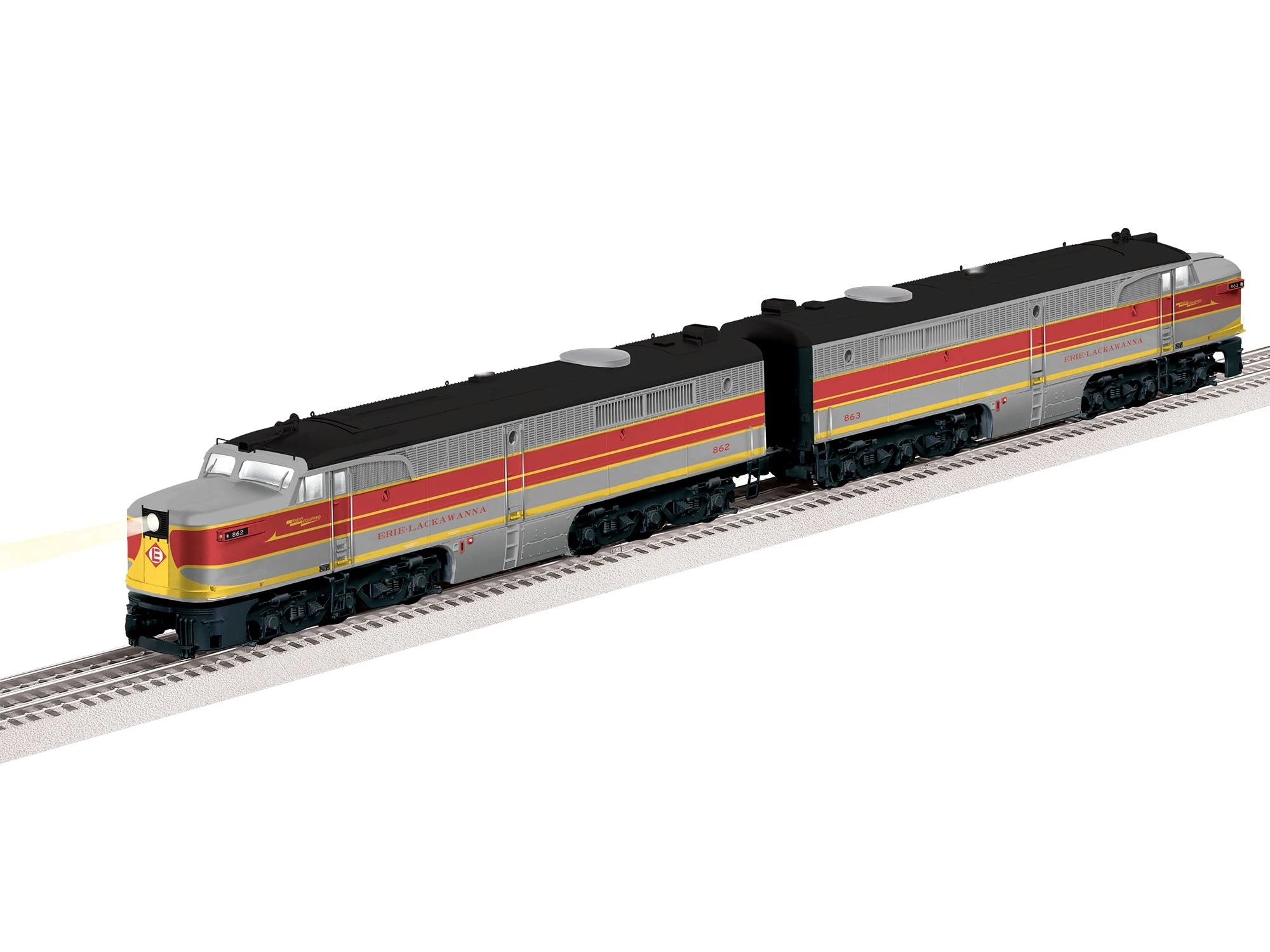 Lionel 2133380 O Scale Legacy ALCo PA AA Set Erie Lackawanna EL 862/863 3 Lionel 2133380 O Scale Legacy ALCo PA AA Set Erie Lackawanna EL 862/863