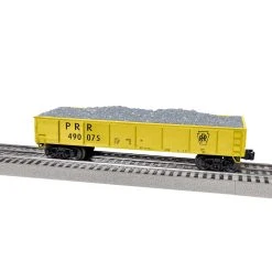 Lionel 2143151 O Gauge Gondola With Ballast Load Pennsylvania PRR 490075