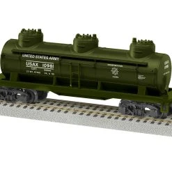 Lionel 2219200 S Gauge American Flyer 3 Dome Tank Car US Army 10981