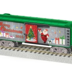 Lionel 2219340 S Gauge American Flyer 2022 Christmas Boxcar