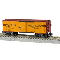 Lionel 2219401 S Gauge American Flyer 40' Insulated Boxcar Western Maryland WM 7
