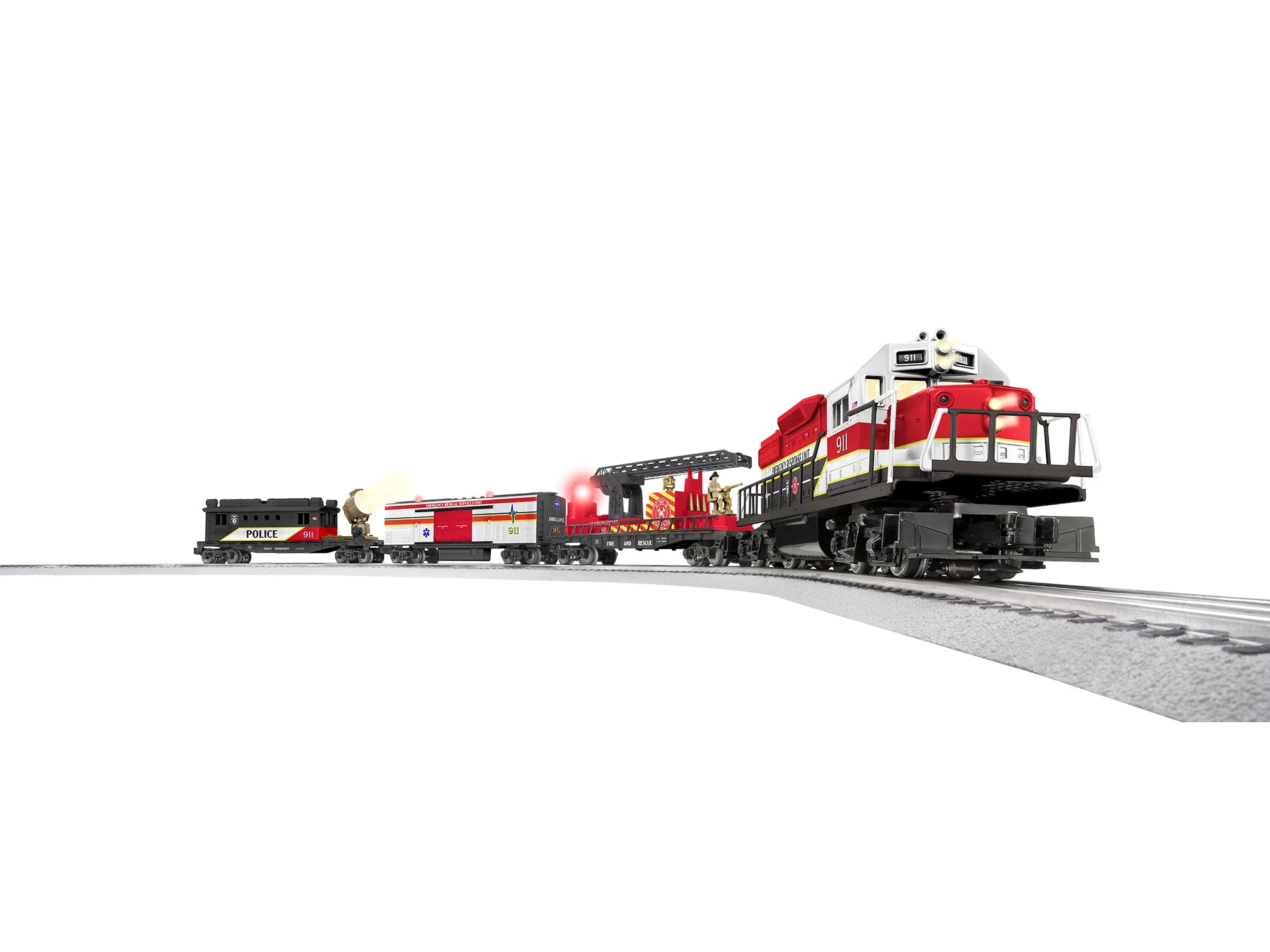 Lionel 2223040 O Gauge LionChief Emergency Response Freight Train Set With Bluetooth 5.0 3 Lionel 2223040 O Gauge LionChief Emergency Response Freight Train Set With Bluetooth 5.0