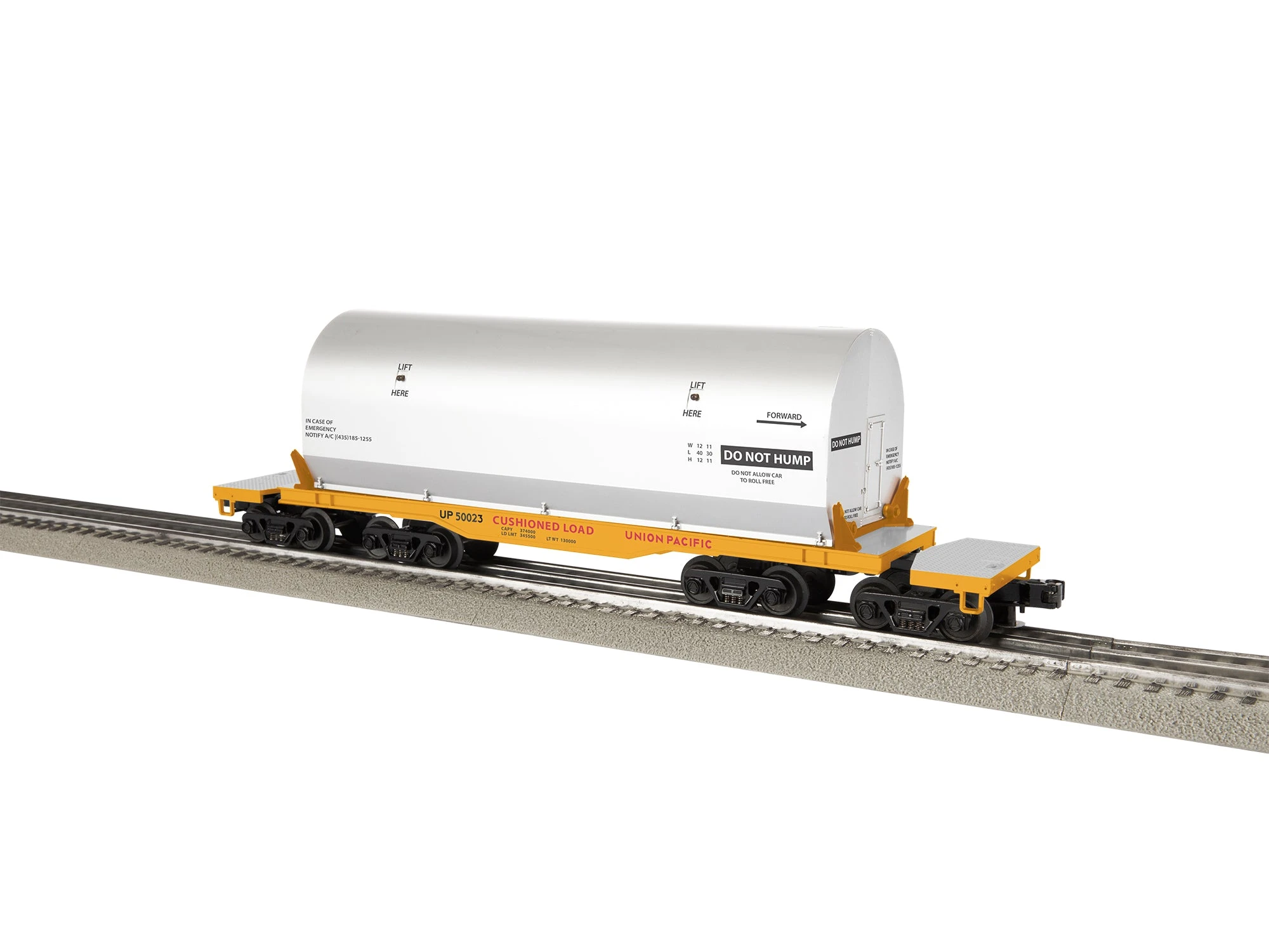 Lionel 2226440 O Scale LEGACY Union Pacific Rocket Booster Empty Flatcar 5 Pack 3 Lionel 2226440 O Scale LEGACY Union Pacific Rocket Booster Empty Flatcar 5 Pack