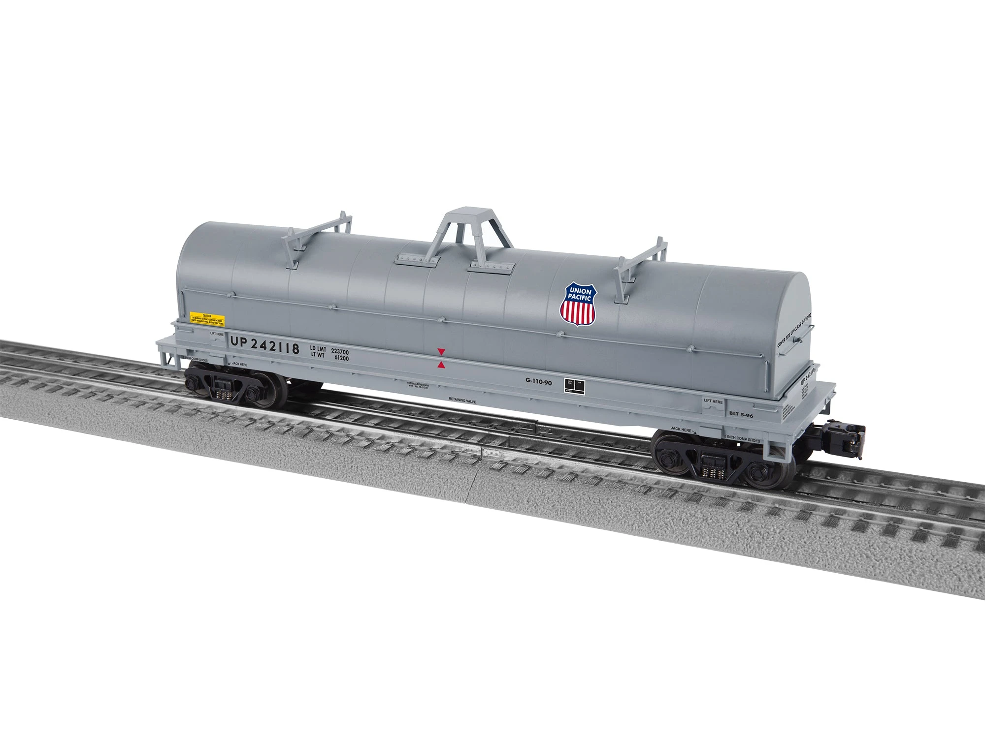 Lionel 2226502 O Scale Coil Car Union Pacific UP 242118 3 Lionel 2226502 O Scale Coil Car Union Pacific UP 242118