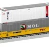 Lionel 2226611 O Scale Husky Stack Intermodal Well Car TTX 56295 1 Lionel 2226611 O Scale Husky Stack Intermodal Well Car TTX 56295 -Lionel shop lionel 2226611 o scale husky stack intermodal well car ttx 56925