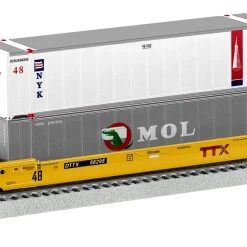 Lionel 2226611 O Scale Husky Stack Intermodal Well Car TTX 56295