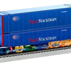 Lionel 2226622 O Scale Husky Stack Intermodal Well Car With Graffiti Pacer 6325