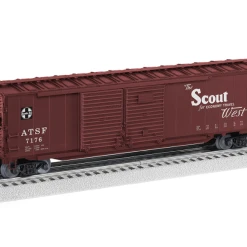 Lionel 2226630 O Scale End Door Boxcar Santa Fe ATSF 7176
