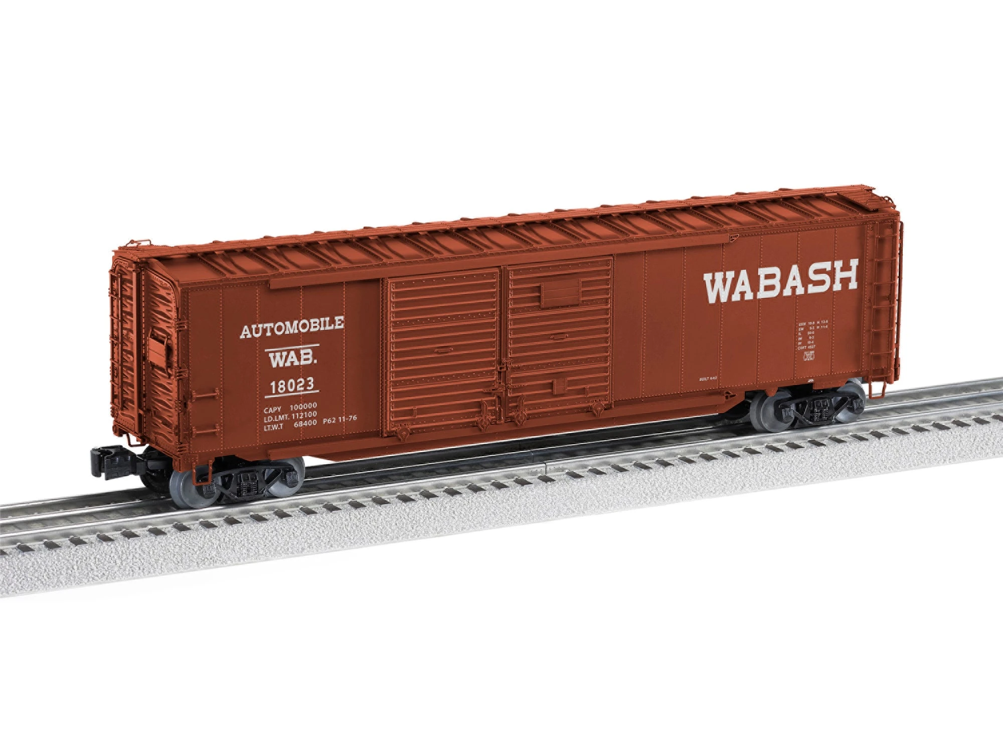 Lionel 2226680 O Scale End Door Boxcar Wabash WAB 18023 3 Lionel 2226680 O Scale End Door Boxcar Wabash WAB 18023