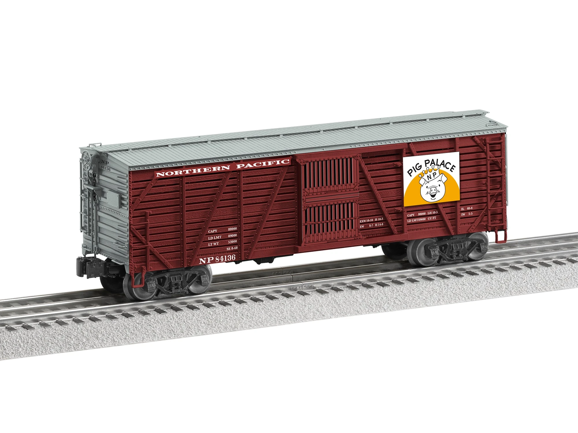 Lionel 2226900 O Scale VisionLine Stock Car 3 Pack Northern Pacific NP 84061 84113 84136 5 Lionel 2226900 O Scale VisionLine Stock Car 3 Pack Northern Pacific NP 84061 84113 84136 - Image 3