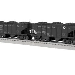 Lionel 2226970 O Scale GLa 2 Bay Open Coal Hopper Westmoreland Coal WMX 2 Pack BTO