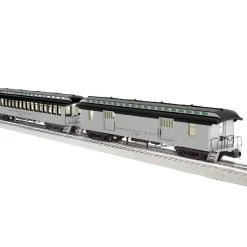Lionel 2227400 O Scale Wood Baggage And Coach Set MOW 2 Pack