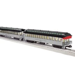 Lionel 2227420 O Scale Wood Coach And Observation Set MOW 2 Pack