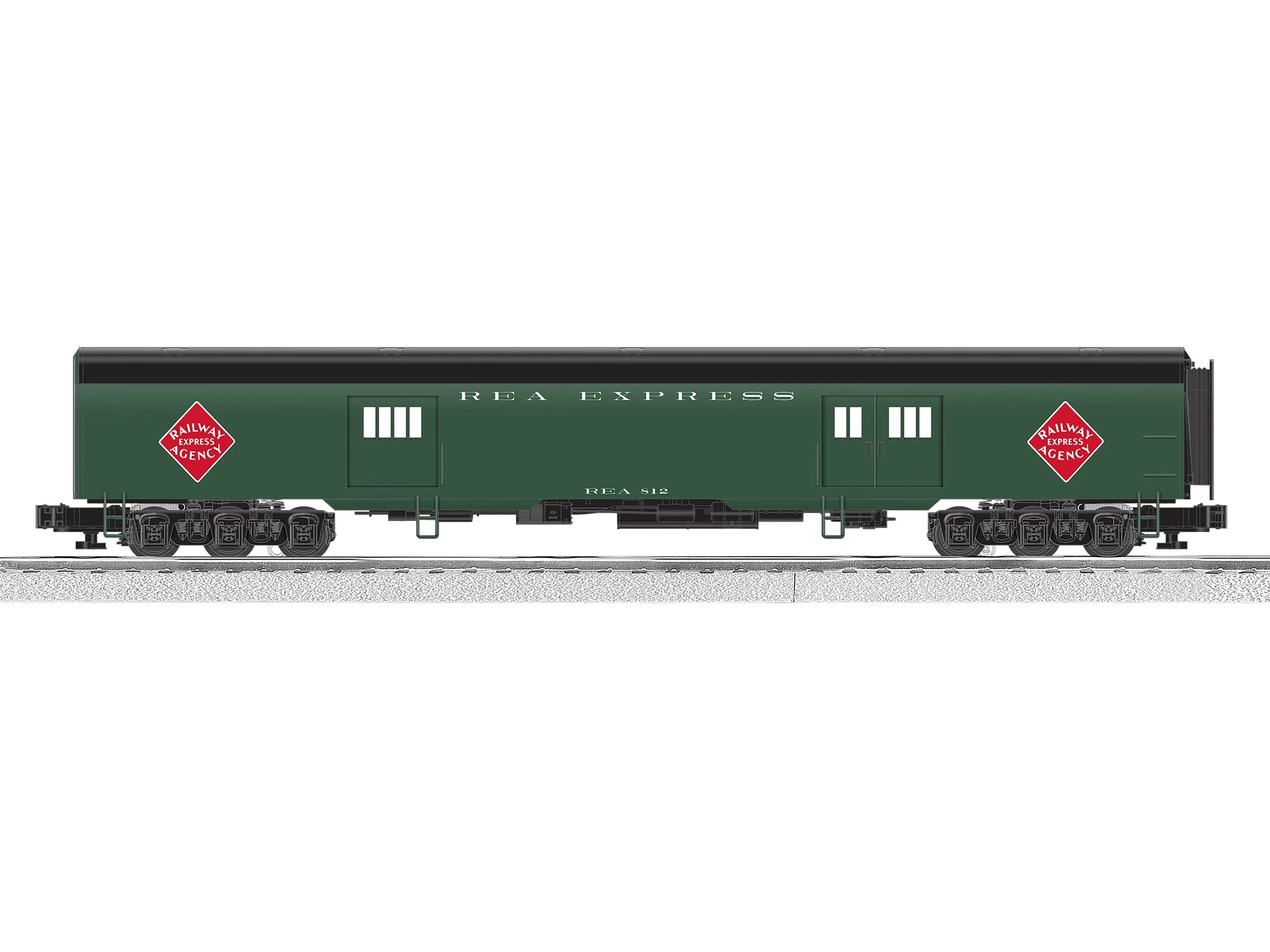 Lionel 2227560 O Scale VisionLine Horse Car Railway Express Agency REA 812 3 Lionel 2227560 O Scale VisionLine Horse Car Railway Express Agency REA 812