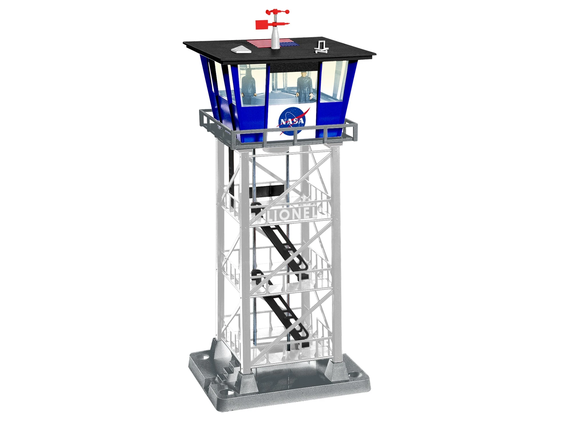 Lionel 2229040 O Gauge NASA Mission Control Tower 3 Lionel 2229040 O Gauge NASA Mission Control Tower