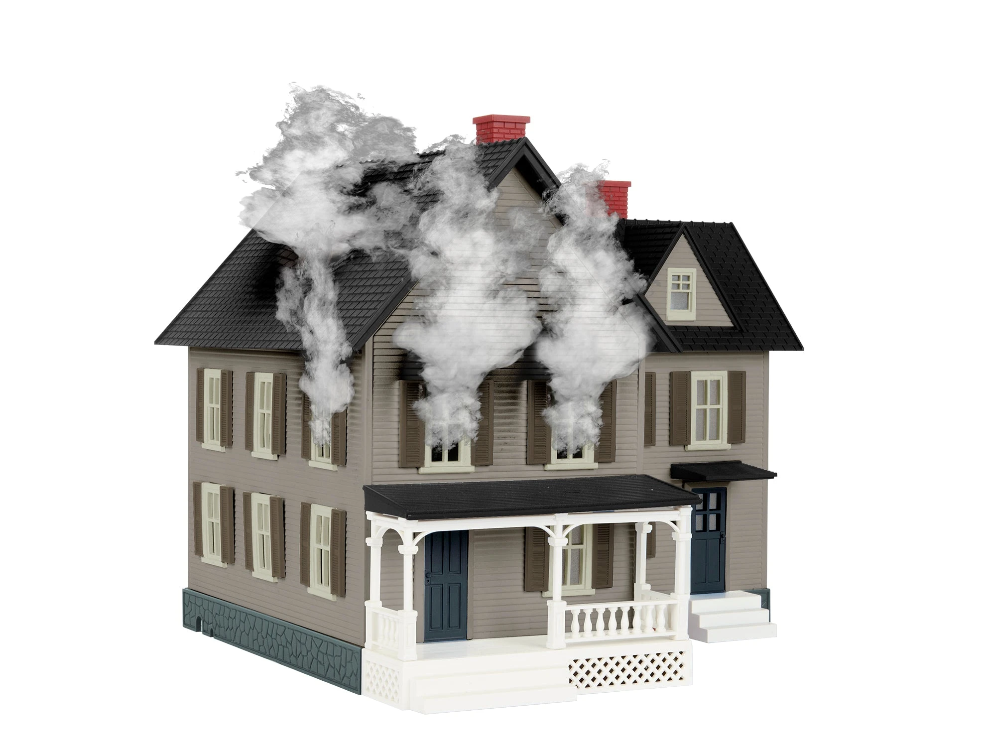 Lionel 2229050 O Gauge Burning House (Plug-Expand-Play) 3 Lionel 2229050 O Gauge Burning House (Plug-Expand-Play)