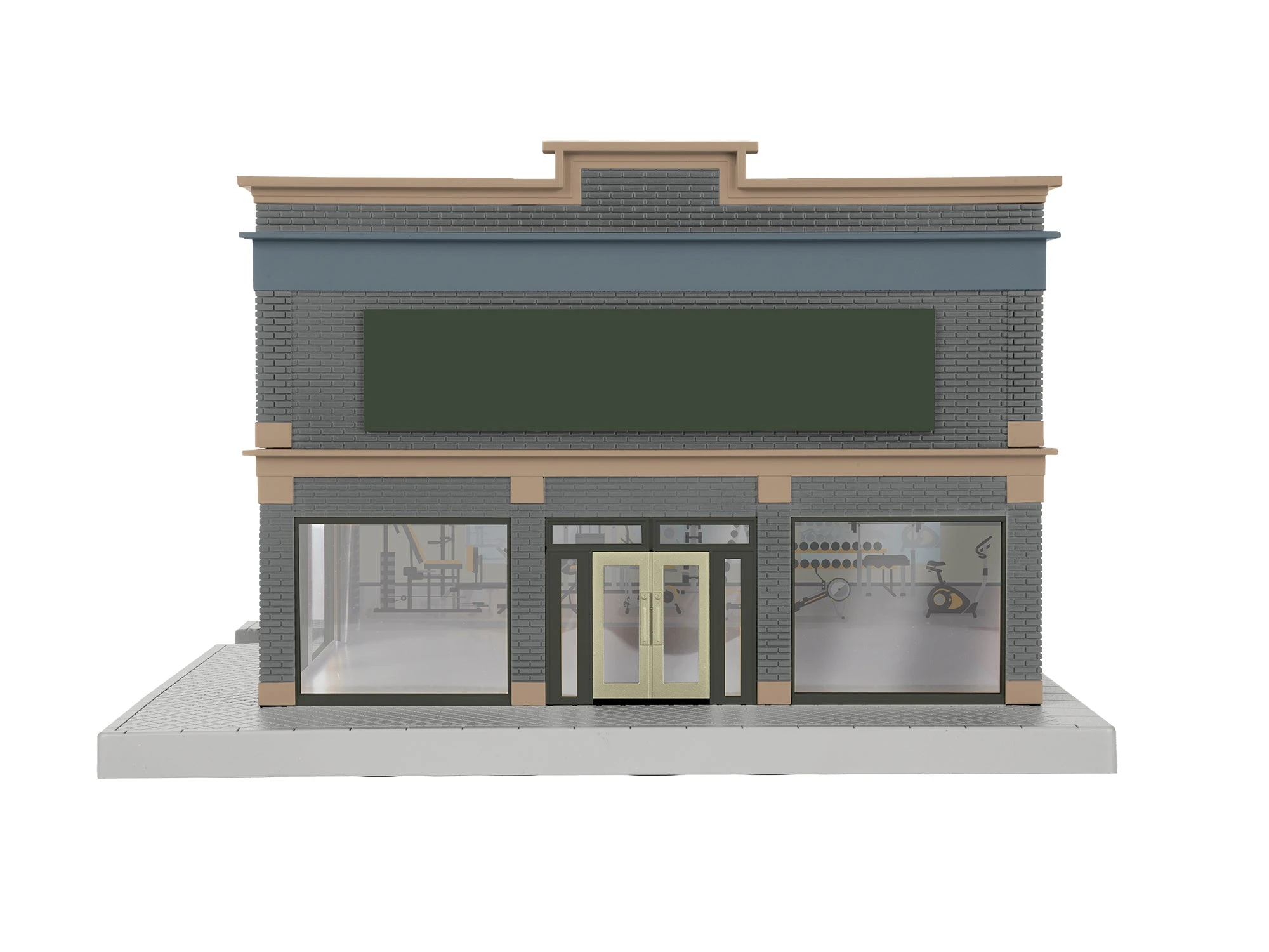 Lionel 2229060 O Gauge Tough Guy Gym & Fitness (Plug-Expand-Play) 4 Lionel 2229060 O Gauge Tough Guy Gym & Fitness (Plug-Expand-Play) - Image 2