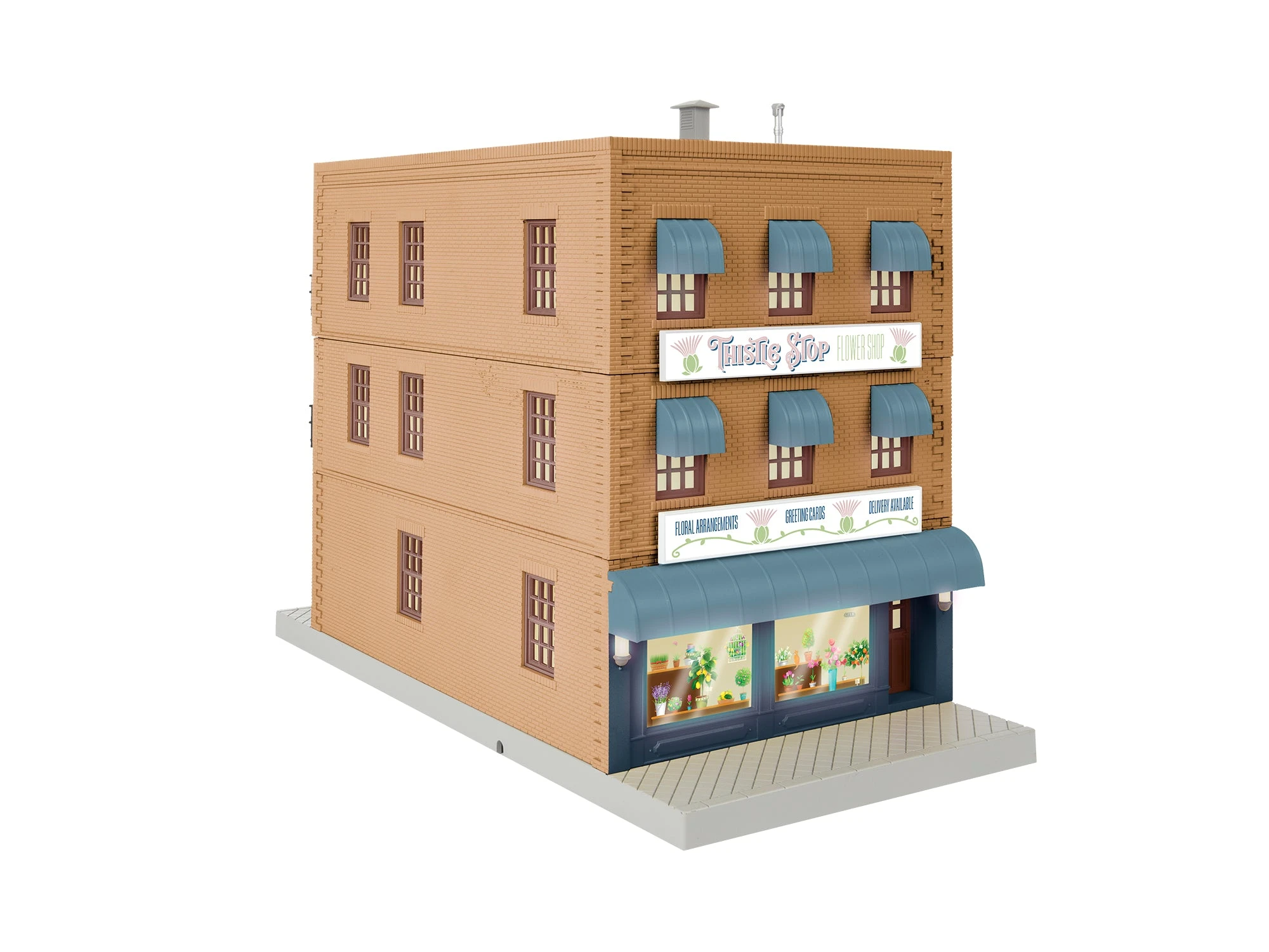 Lionel 2229110 O Gauge Thistle Stop Flower Shop (Plug-Expand-Play) 3 Lionel 2229110 O Gauge Thistle Stop Flower Shop (Plug-Expand-Play)