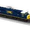 Lionel 2233058 O Scale EMD SD70MAC "Railsounds With Superbase" CSX 4558 (BTO) -Lionel shop lionel 2233058 o scale emd sd70mac railsounds with superbase csx 4558