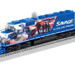 Lionel 2233551 O Scale LEGACY EMD SD40-2 Savage "Veterans" SVGX 8638 BTO