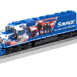 Lionel 2233559 O Scale LEGACY EMD SD40-2 "Non-Powered" Savage "Veterans" SVGX 8638 BTO
